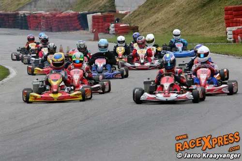 Rotax Max en TKM klasse van start