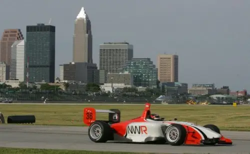 JR Hildebrand maakte het Matos knap lastig, Copyright: Champ Car World Series 2007