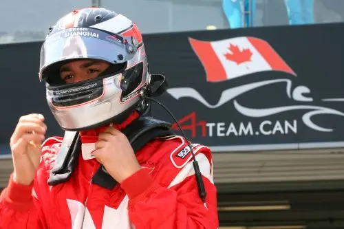 Kevin Lacroix fungeerde bij Team Canada als rookie driver