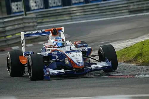 Nick de Bruijn in actie