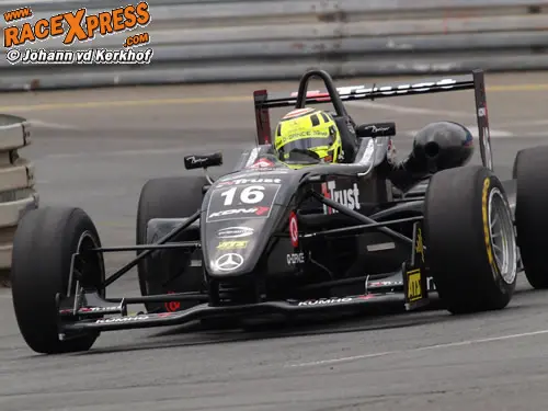 Renger van der Zande in actie