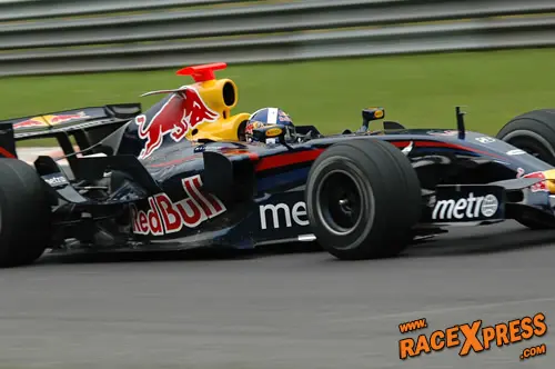 David Coulthard op weg naar een zesde tijd