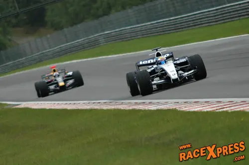 Nico Rosberg onderweg