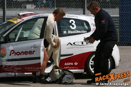 De onderbroeken-pitstop voor Michael Bleekemolen