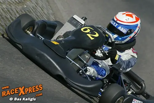 Nyck de Vries in actie