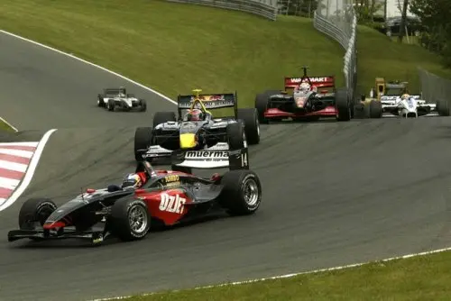 Robert Doornbos leidt het veld, Copyright CCWS