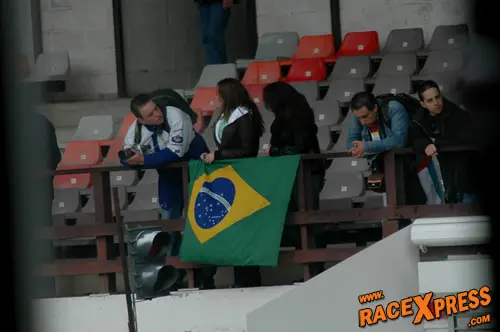 Sommige supporters kwamen van heel ver...