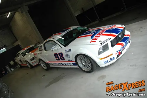 De Mustangs waren ook present