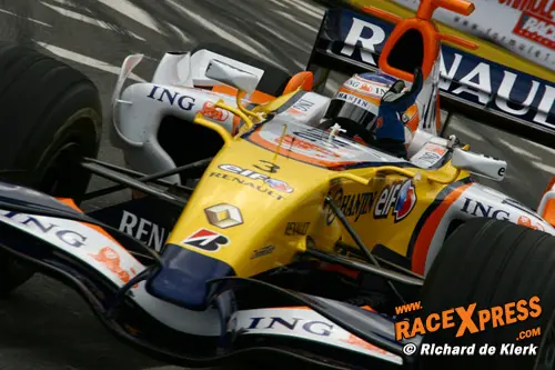 Uiteraard was het ING Renault F1 Team present