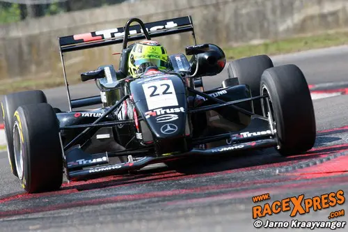 Renger van der Zande in actie