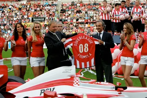 Voetbalshirt met opdruk Superleague Formula
