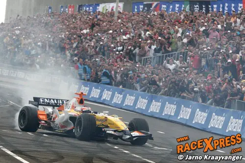 Mooie show ING Renault F1