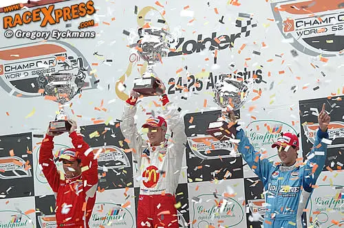 Podium ChampCar GP Zolder 2007