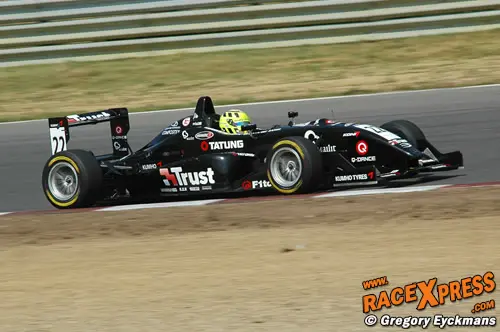 Renger van der Zande in actie