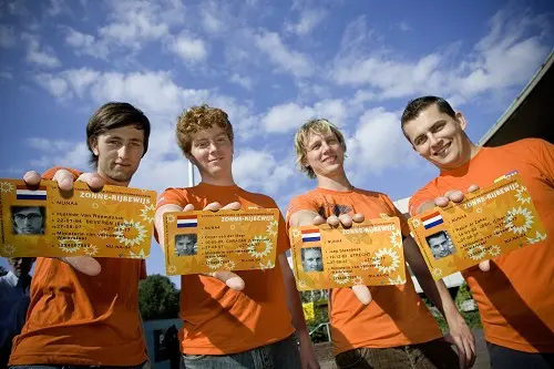 De coureurs van de Nuna4