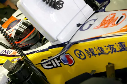 Kovalainen maakt een fout