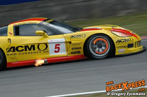 Chassis 001, volgend jaar bestuurd door het Zwitserse duo