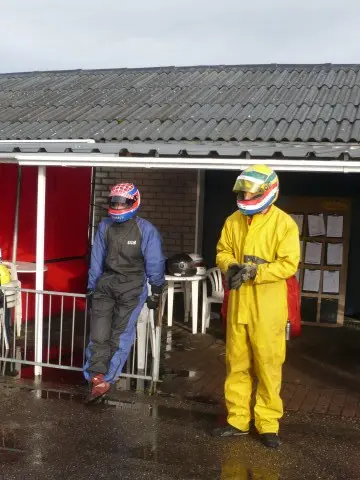 De coureurs zijn er klaar voor