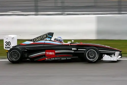 Thomas Hylkema in actie