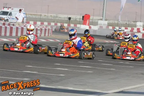 Close finish om P2