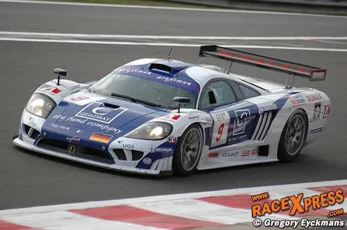 De Zakspeed Saleen in Spa, weldra terug te zien op Spa alszijnde de United 4 Belgium Saleen