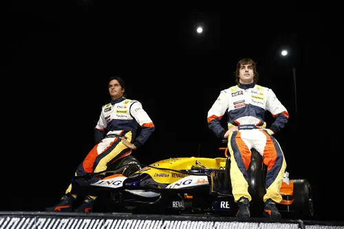 Alonso en Piquet Jr