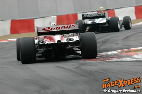 Champcar geweld op Zolder