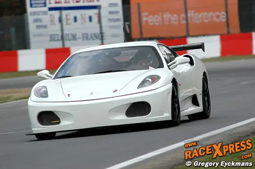 De Ferrari F430 Challenge testte vandaag al op Circuit Zolder
