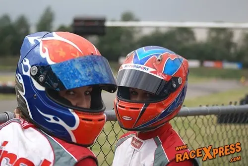 Girlpower in Rotax Euro met Giovanna Boontjes en Vera Paauwer