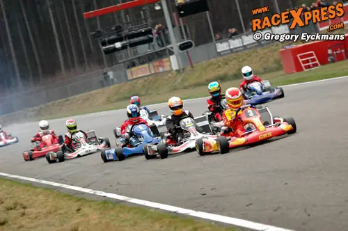 Michael Ryall leading the field