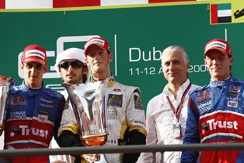 podium dubai gp2