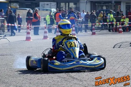 Mooie styling van de Italiaanse Lenzokarts