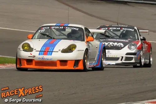 Porsches door Eau Rouge