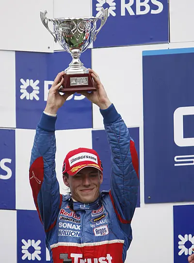 Yelmer Buurman op het podium
