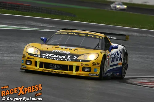 Corvette in actie