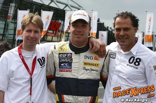Robert Doornbos welkom namens RaceSalon en Bavaria City