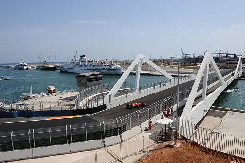 Raikkonen door de haven