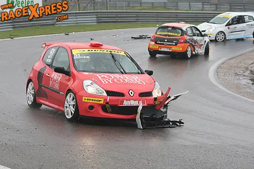 Clio-Crash met Rene Steenmetz