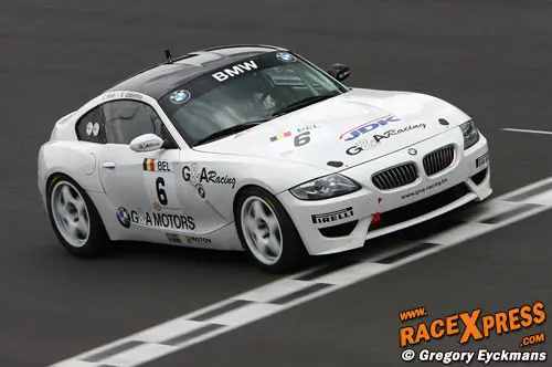 De BMW Z4 van G&A, actief in de FIA-GT4
