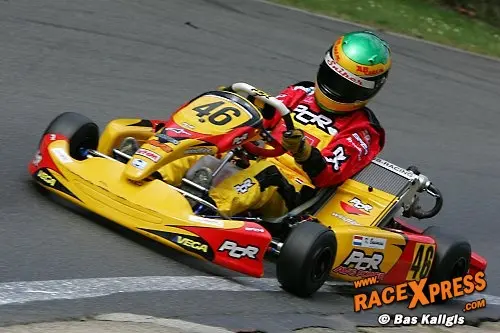 Kilian Bouman in actie