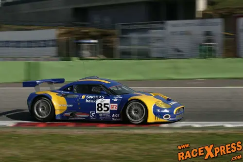 Spyker test op Vallelunga