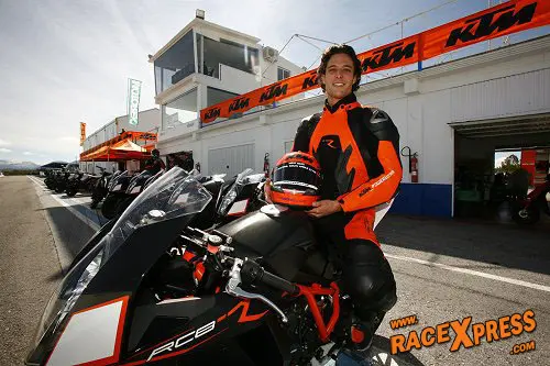 Dennis Retera op KTM
