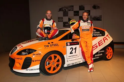 Seat Team Holland met Coronel en Kamphues