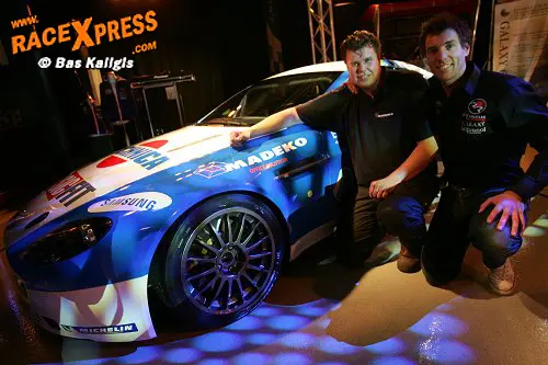 Paul Vahstal met sponsor Madeko