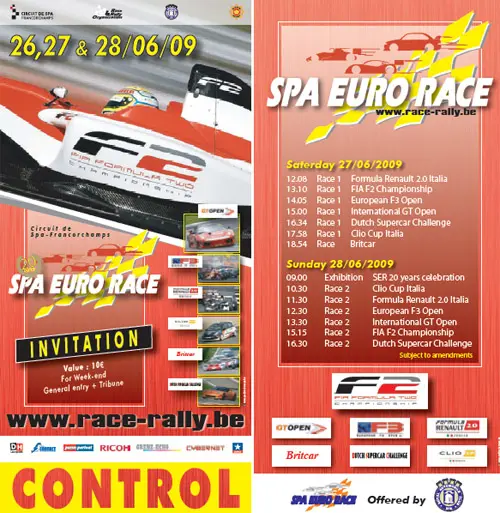 ticket euroraces