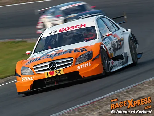Gary Paffett hield de eer voor Mercedes hoog