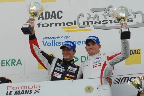Podium met Verdonck en Cronje