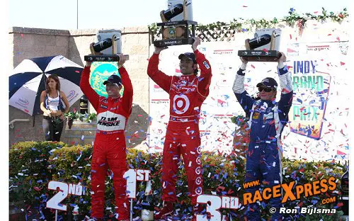 Podium Indy Car GP Sonoma