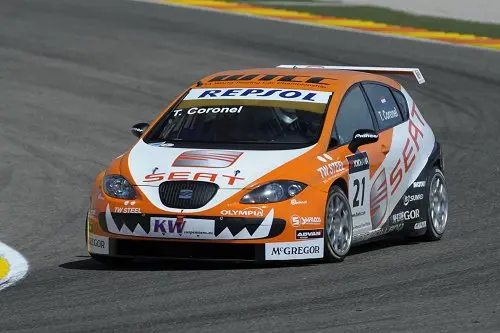 Tom Coronel in de Seat Leon