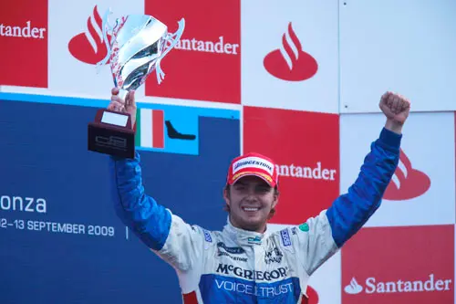 Giedo van der Garde wint zijn eerste hoofdrace in GP2